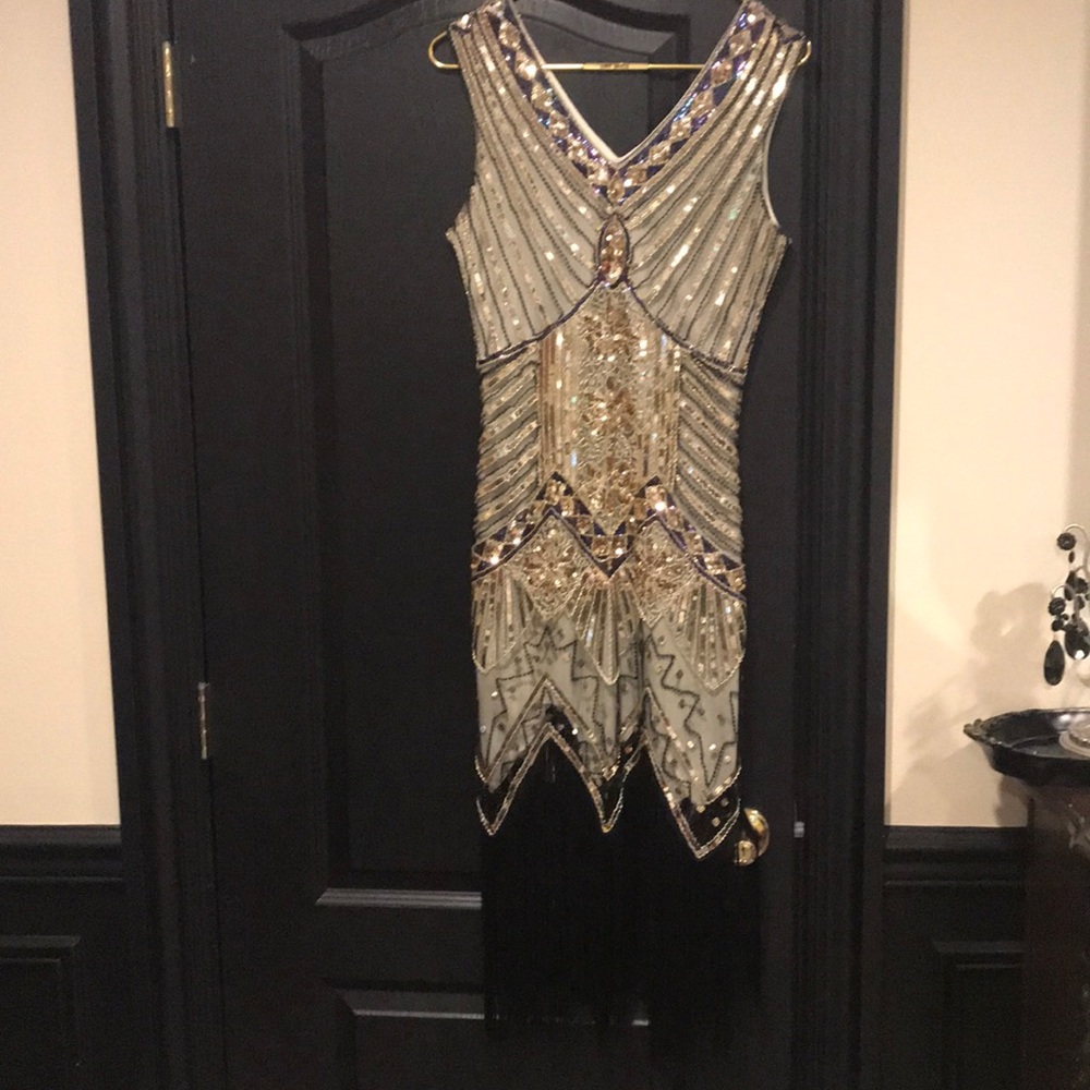 Woman’s fashion sequin dress